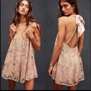 NWT Free People Swingin' It Sequin Romper